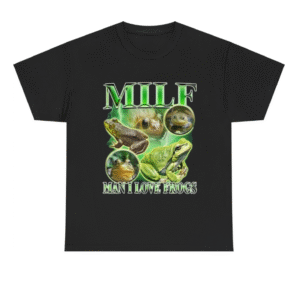 Man I Love Frogs Vintage Shirt