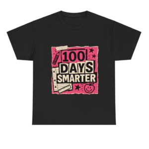 100 Days Smarter Retro School Shirt