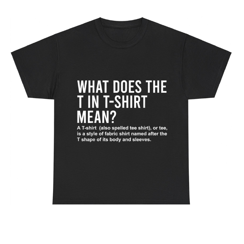What Does The T In Shirt